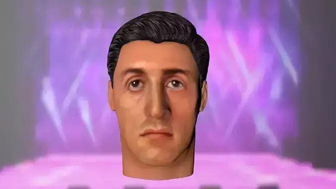 SYLVESTER STALLONE 3D model