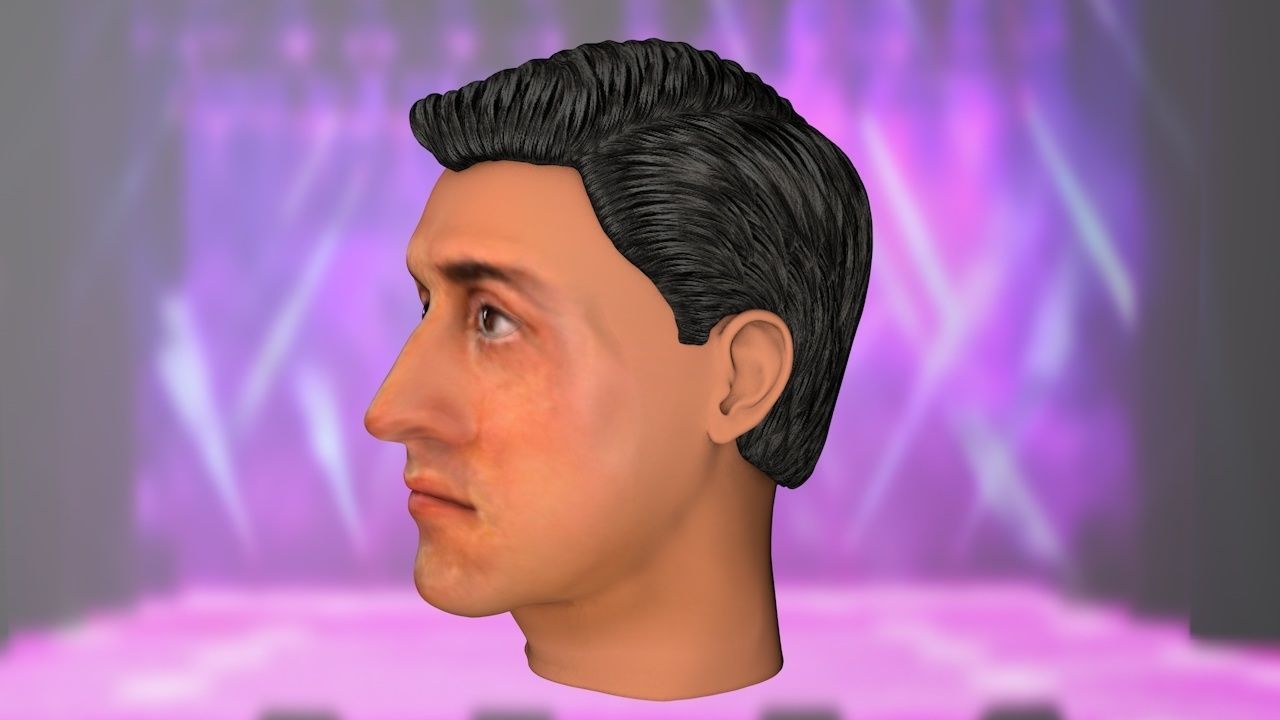SYLVESTER STALLONE 3D model_7