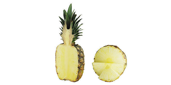 Pineapple BLENDER 3D Model Cycles 3D model 4