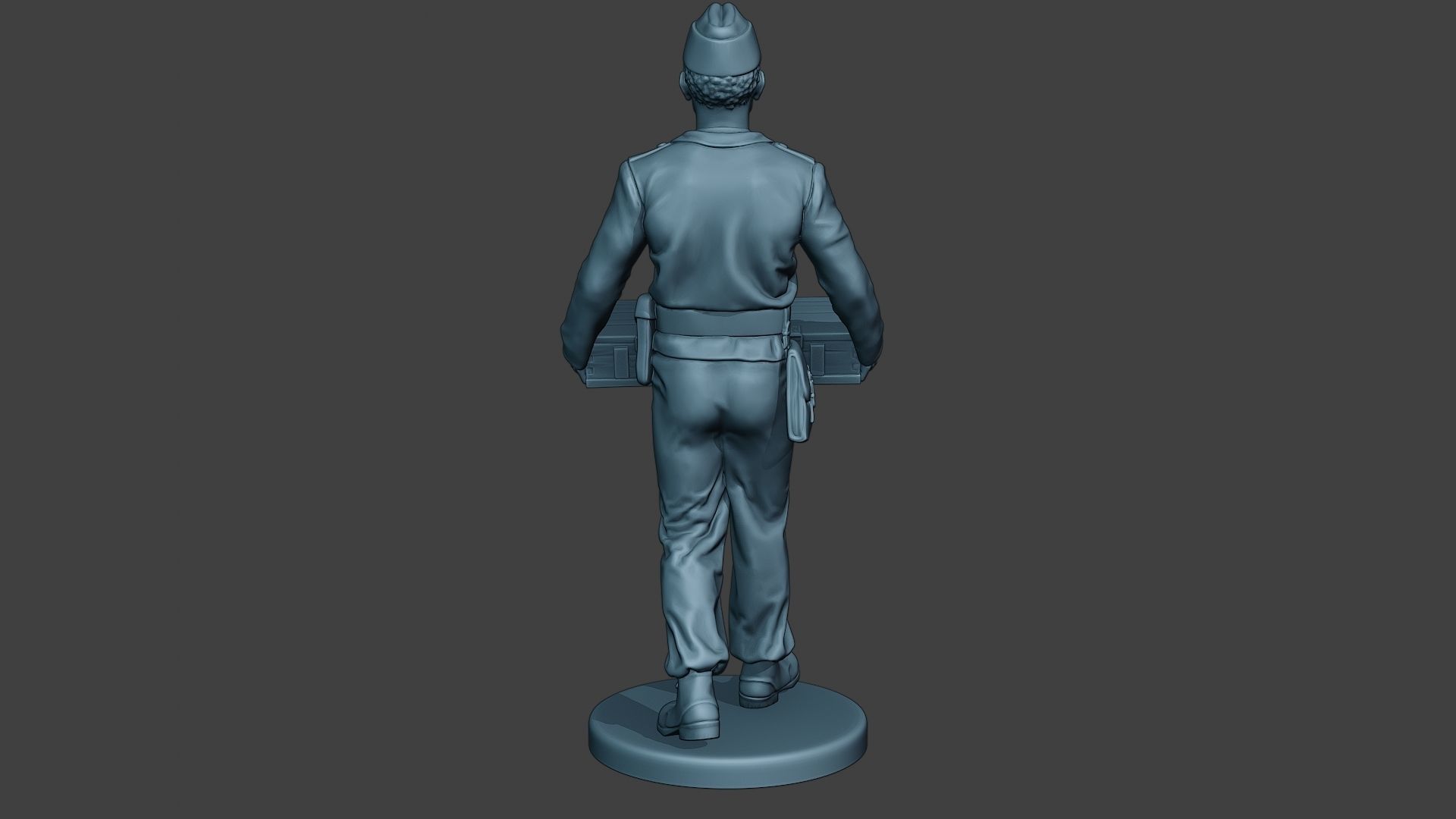German Tank Crew unit ww2 Carring GTC1 3D print model_6