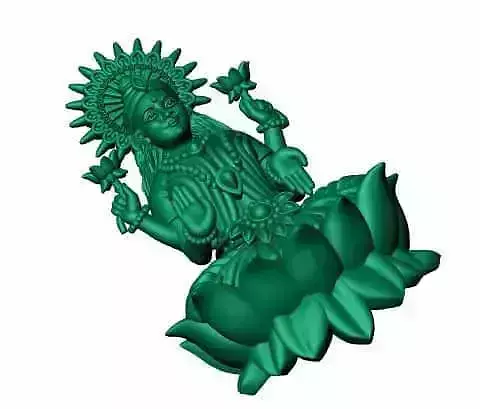 laxmi statue of lord ganesha