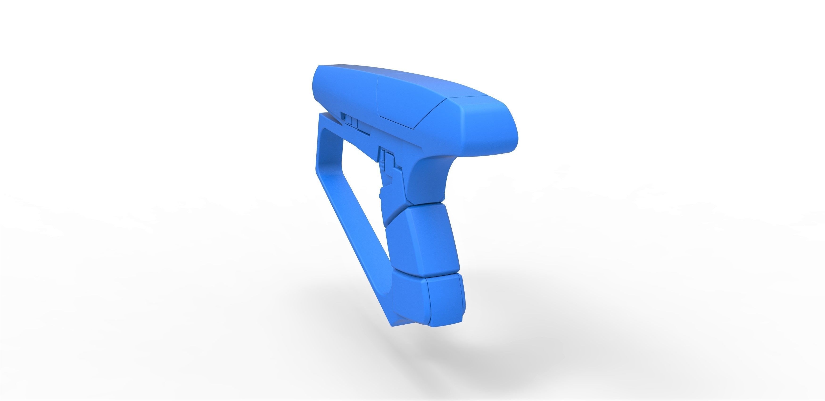 Maquis Blaster pistol from Star Trek Enterprise TV series 3D print model_22