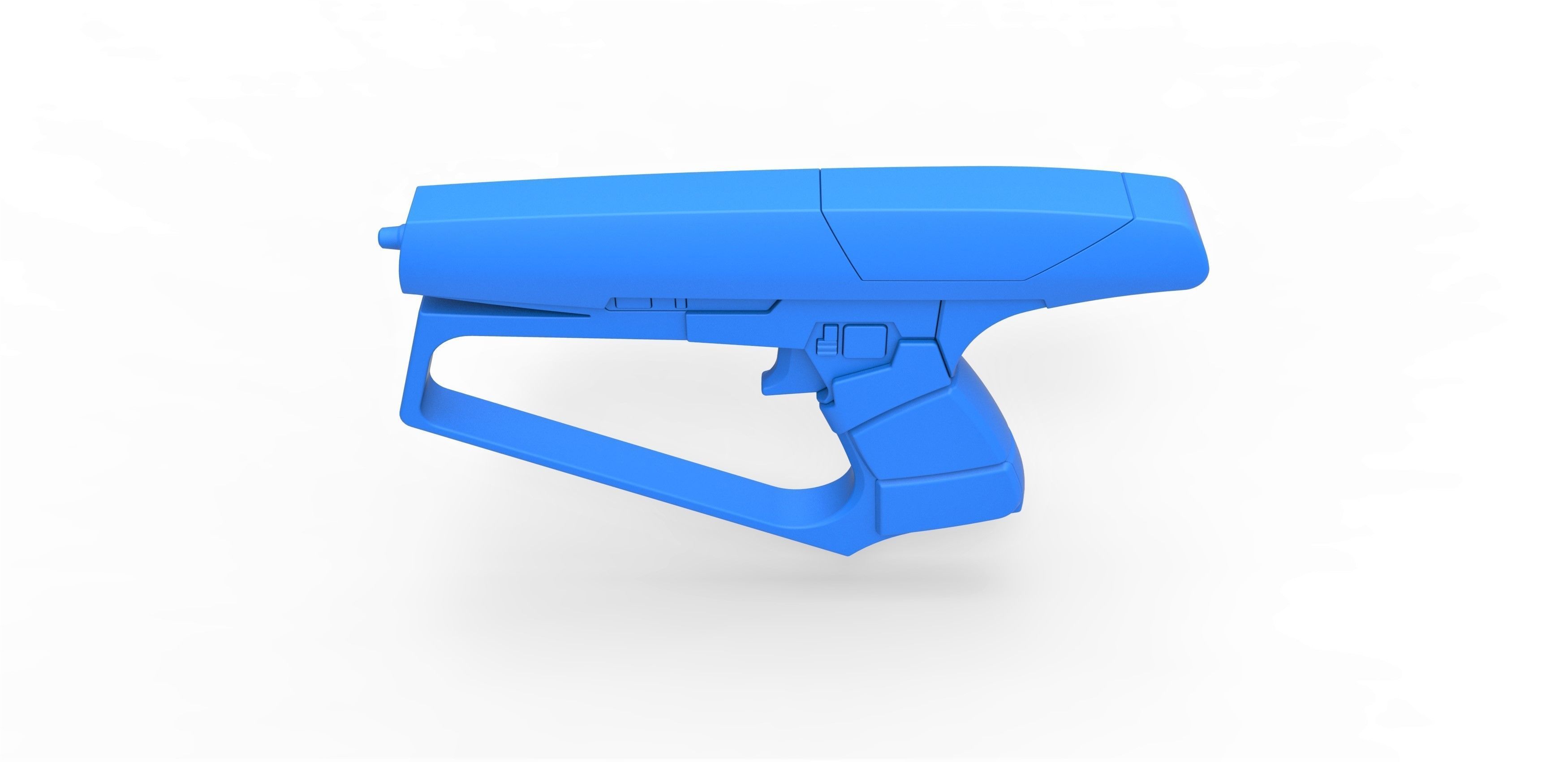 Maquis Blaster pistol from Star Trek Enterprise TV series 3D print model_19