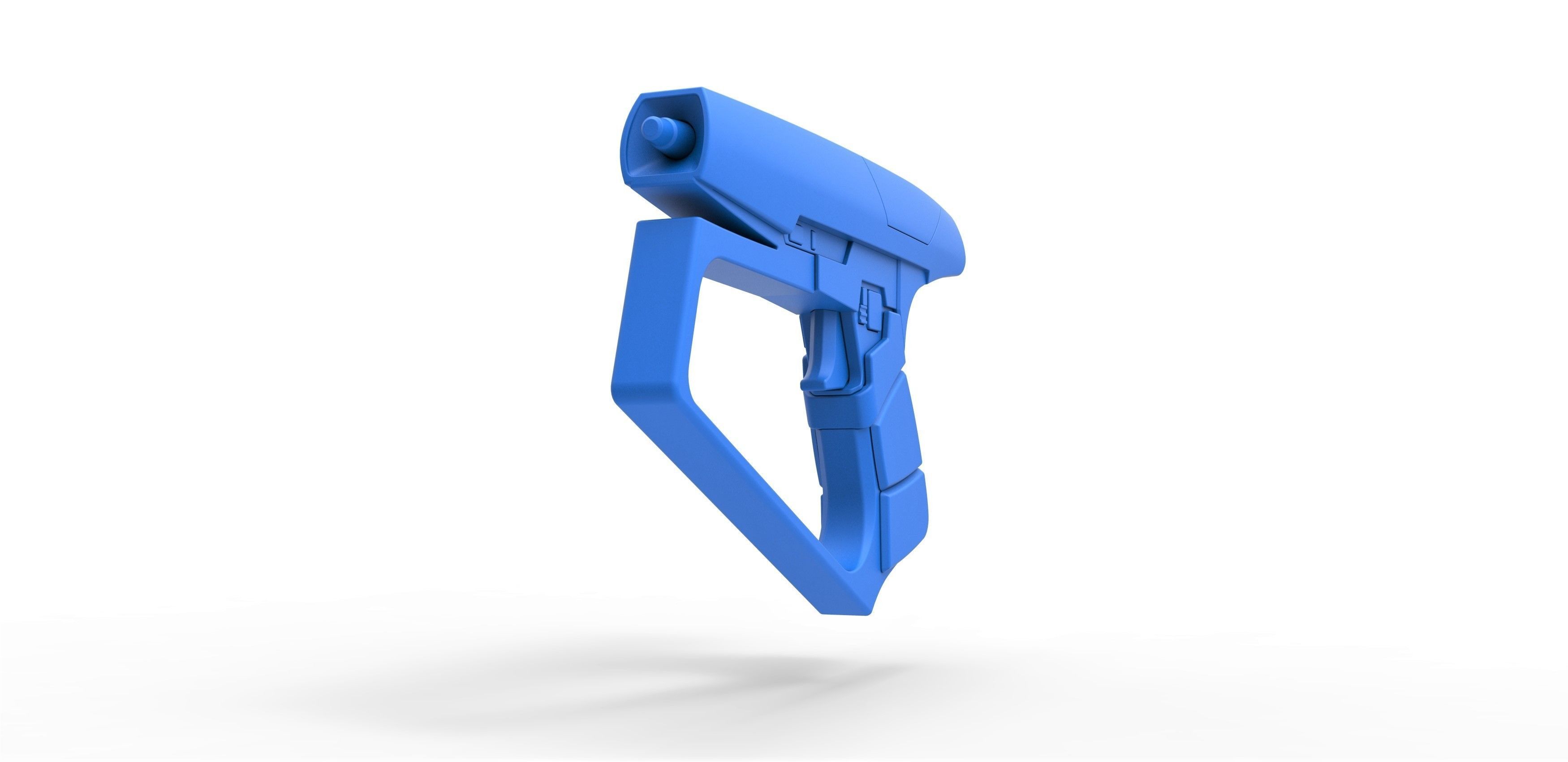 Maquis Blaster pistol from Star Trek Enterprise TV series 3D print model_16
