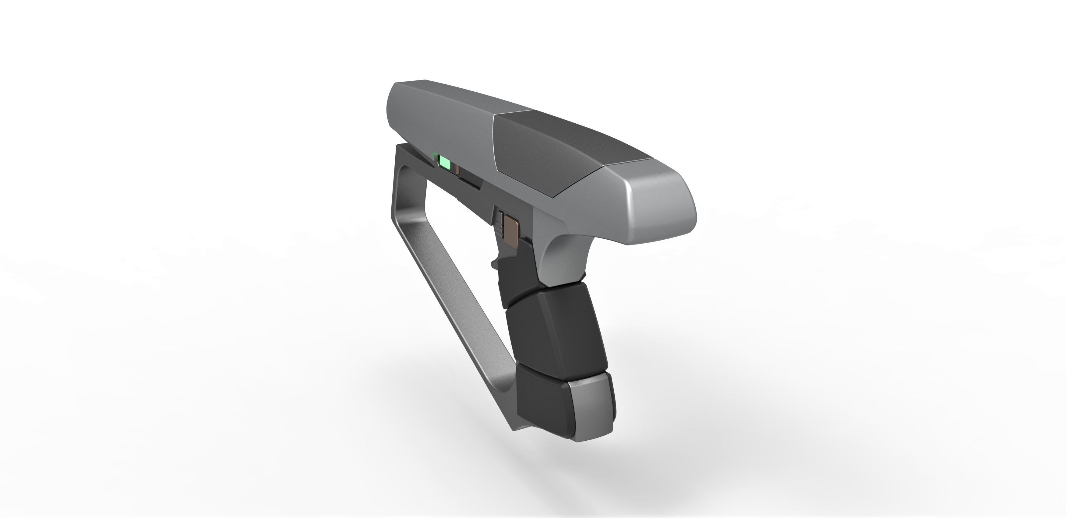 Maquis Blaster pistol from Star Trek Enterprise TV series 3D print model_10