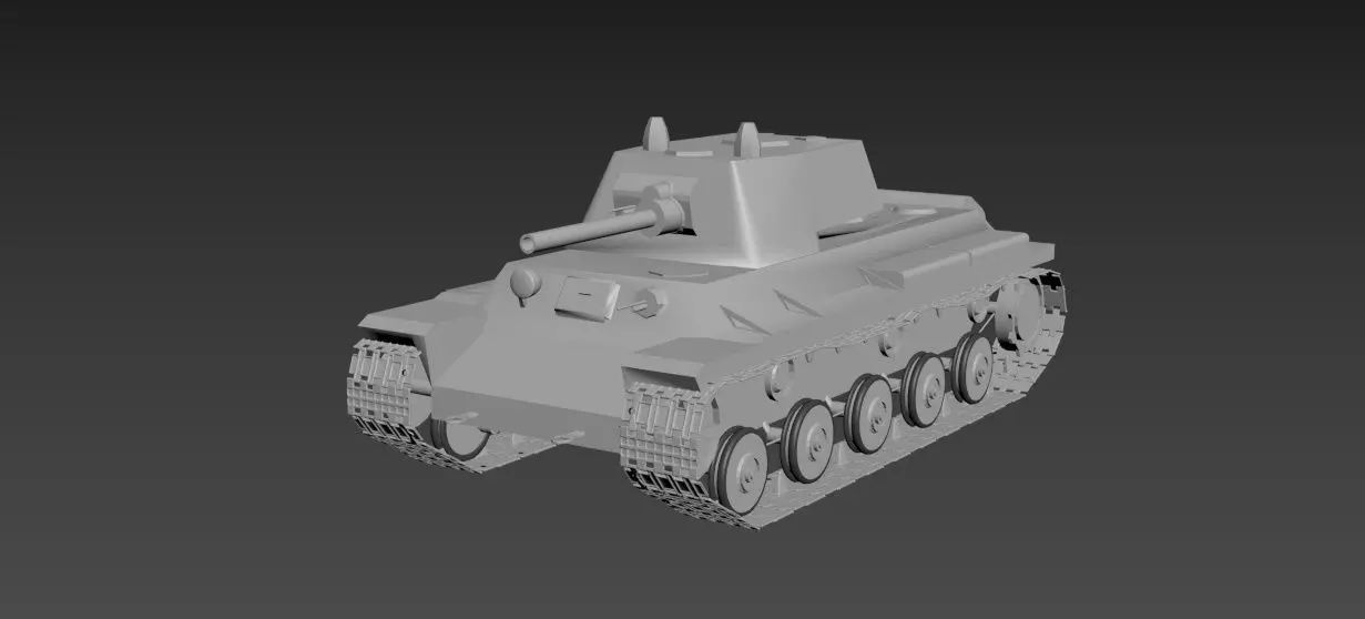 KV-1 1940 3D model