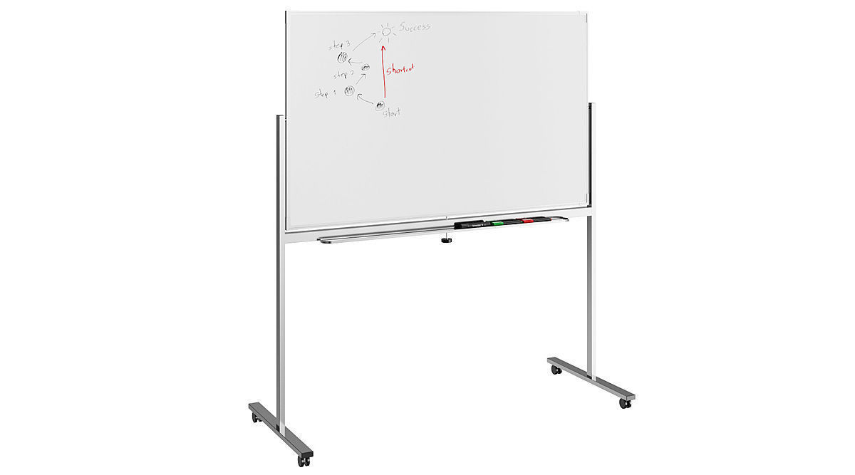 Flipcharts And Board BLENDER 3D Model Cycles 3D model_1