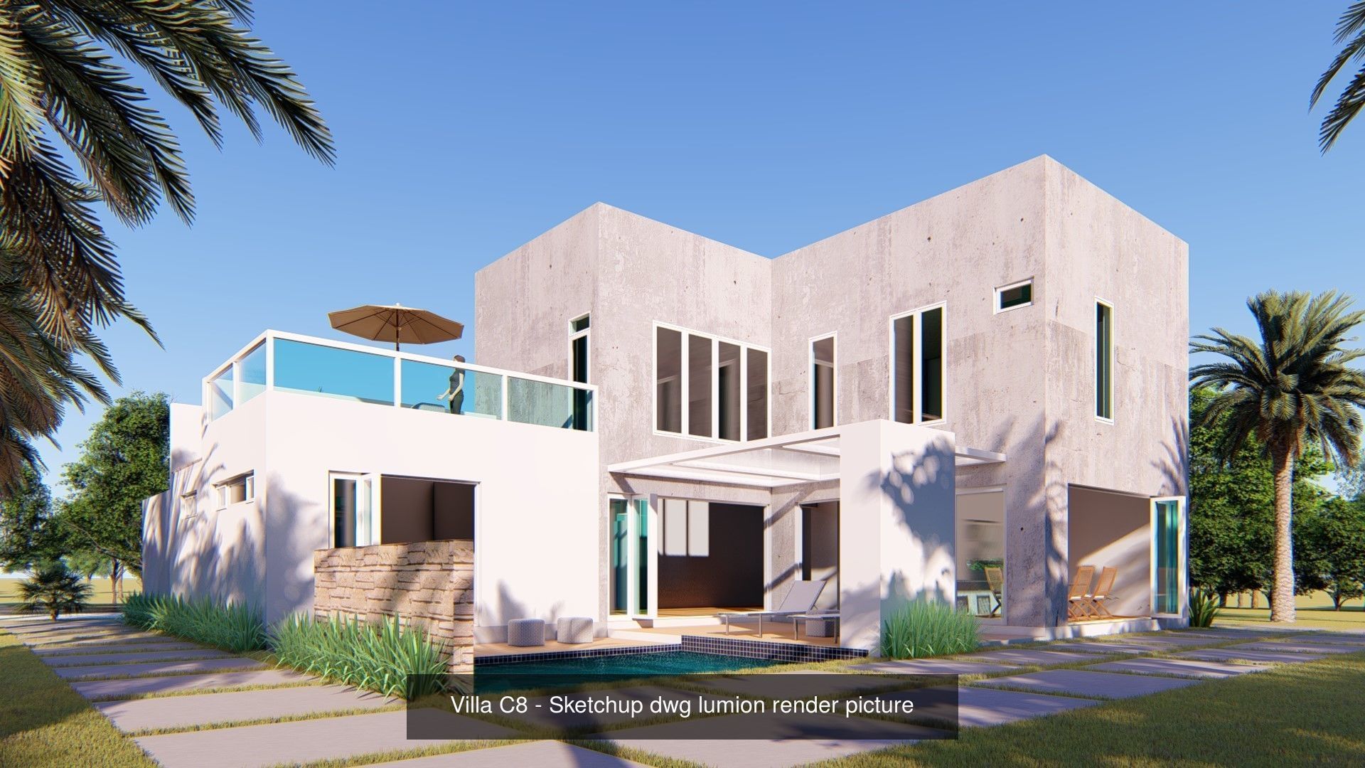 Villa Pack Sketchup 3D Model Collection_6