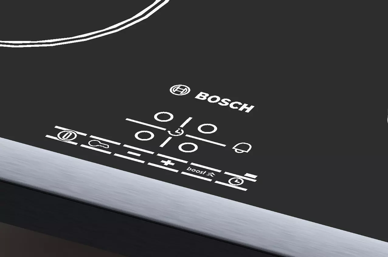 cookware electric cooktop with four burners 3D model_0