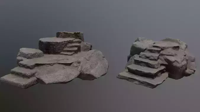 Altar Set stone steps