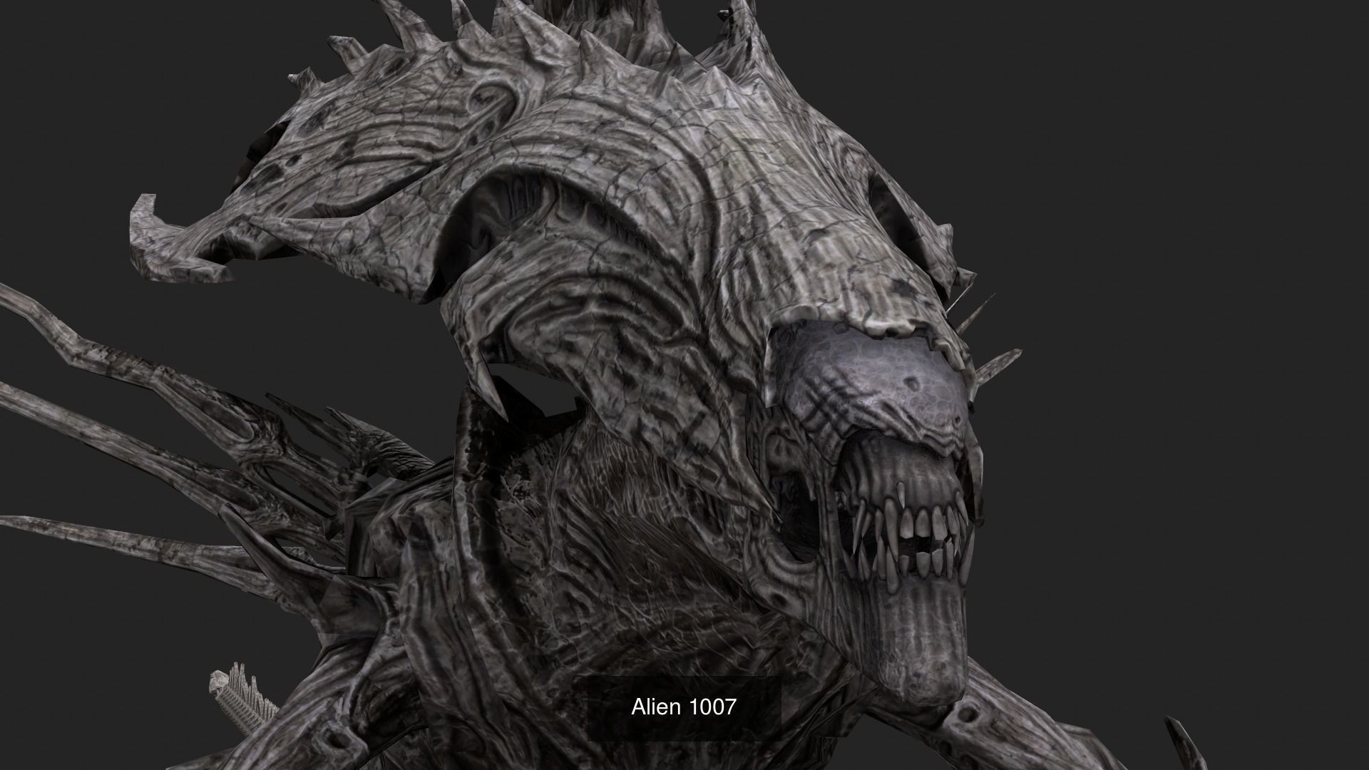 Alien tutorials 3D Model Collection_1
