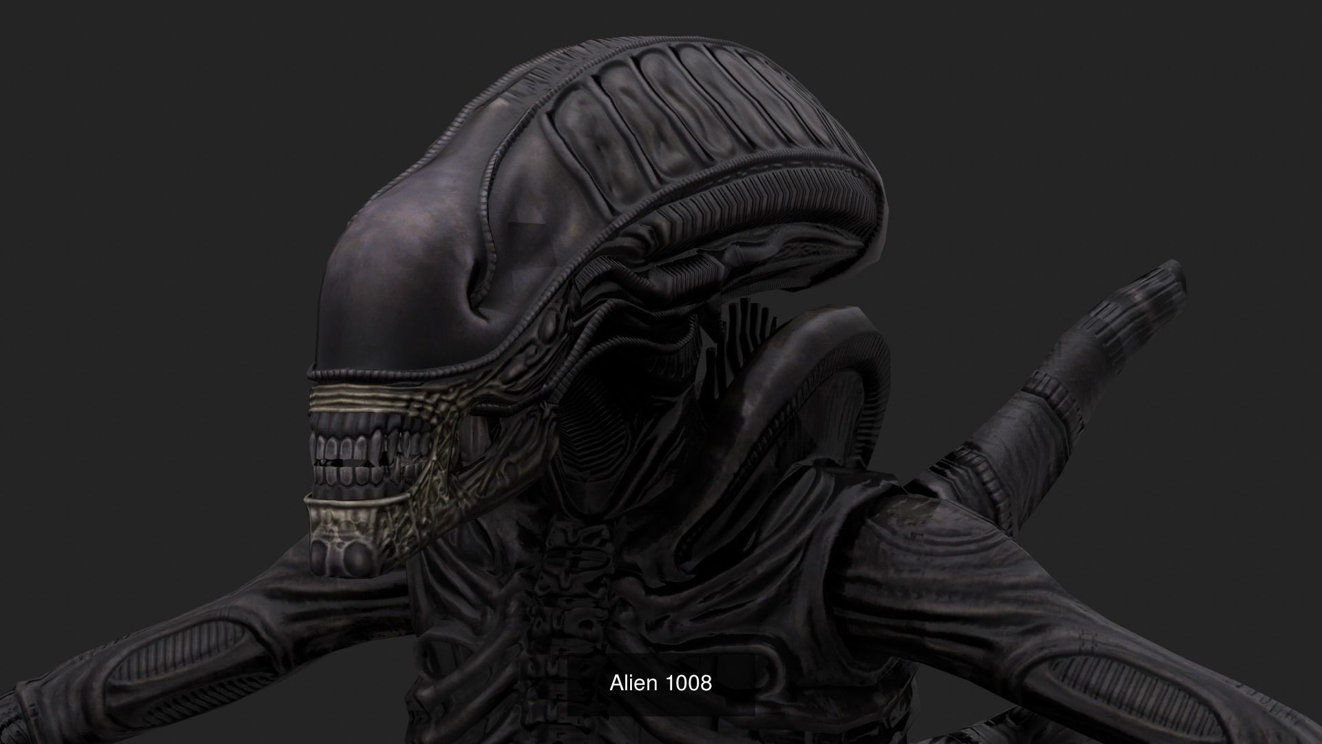 Alien tutorials 3D Model Collection_2