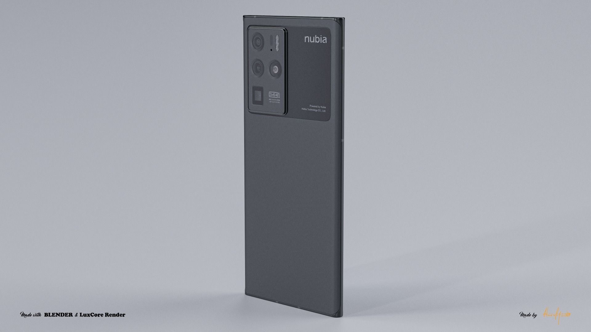 ZTE NUBIA  Z30 PRO 3D model_10