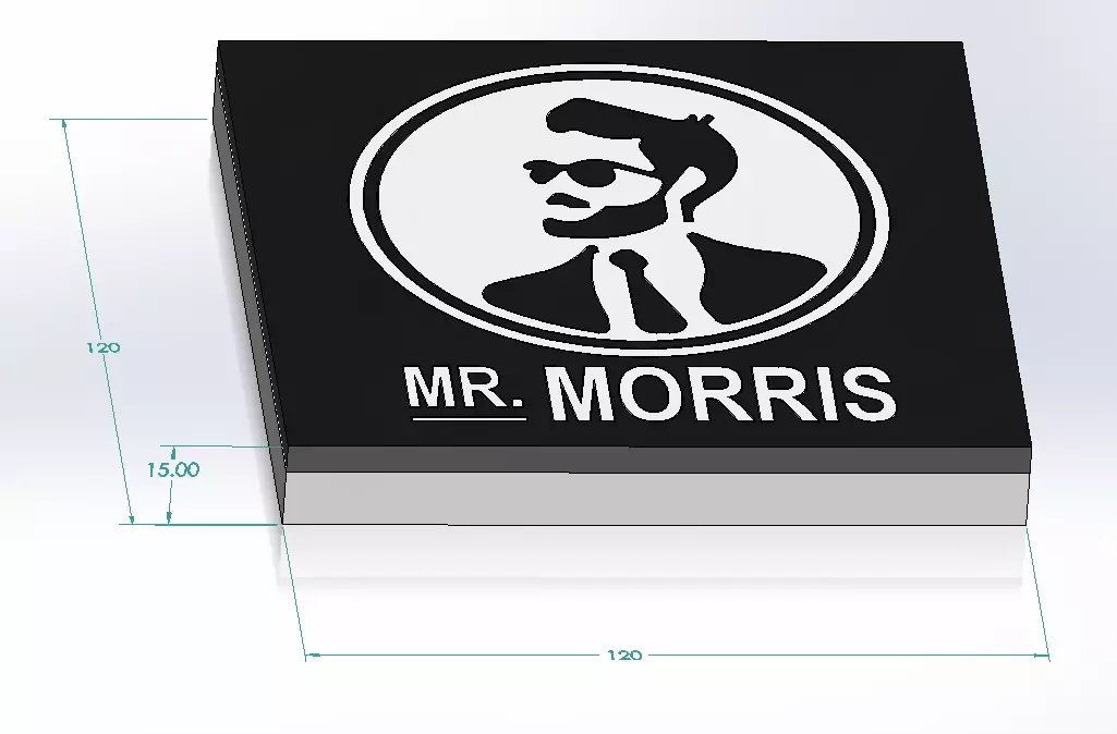 Mr Morris 3D print model