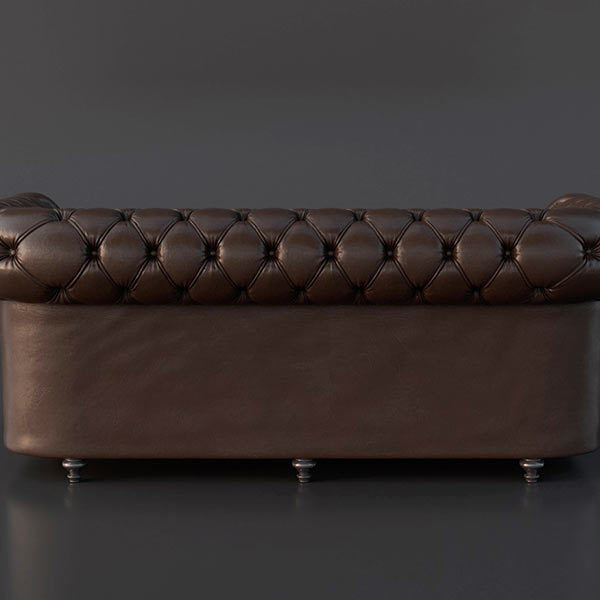 Chesterfield Couch 3D model 3D model_4