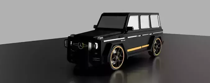 Mercedes Gwagon G63 AMG 3D model
