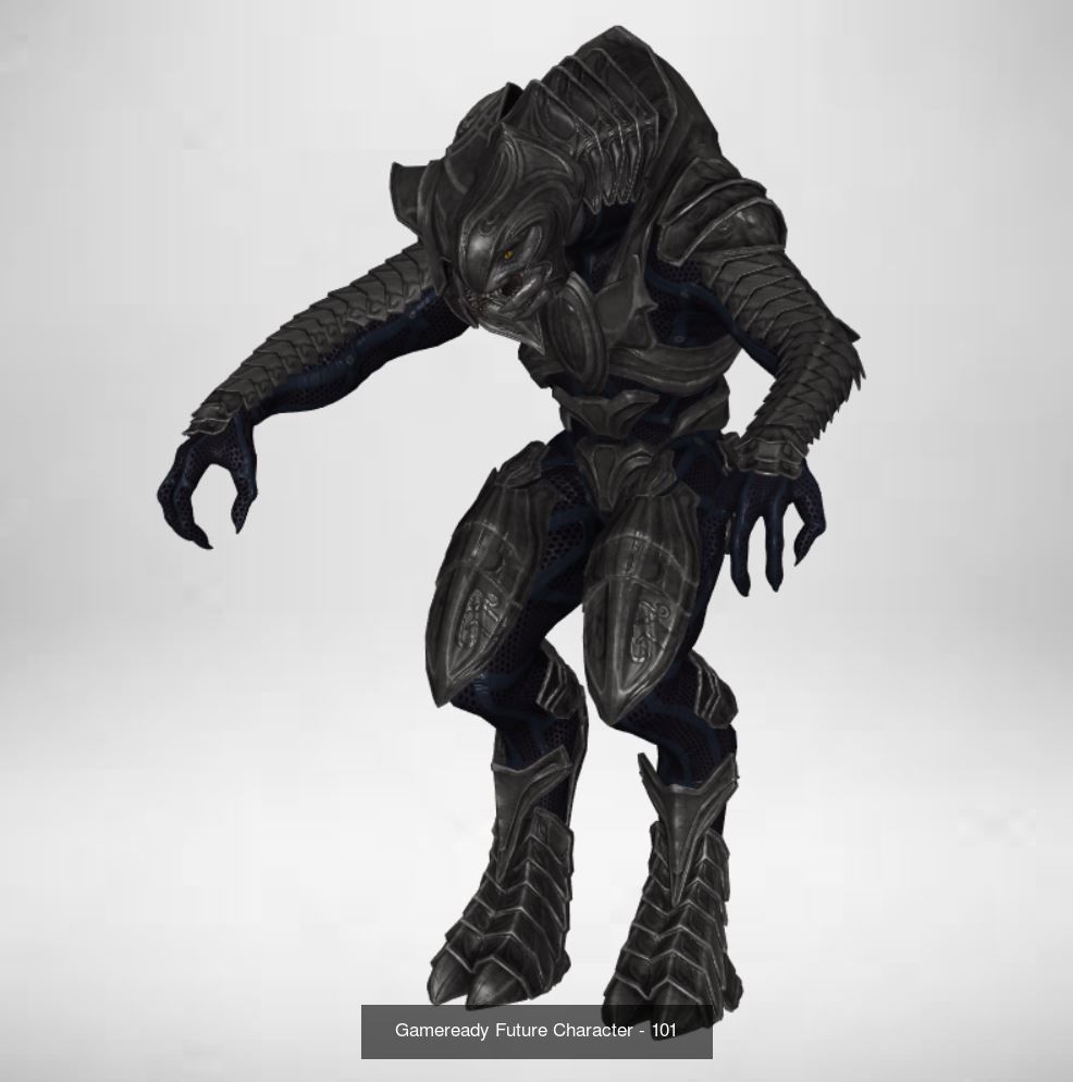 Gameready Future Character 3D Model Collection_1