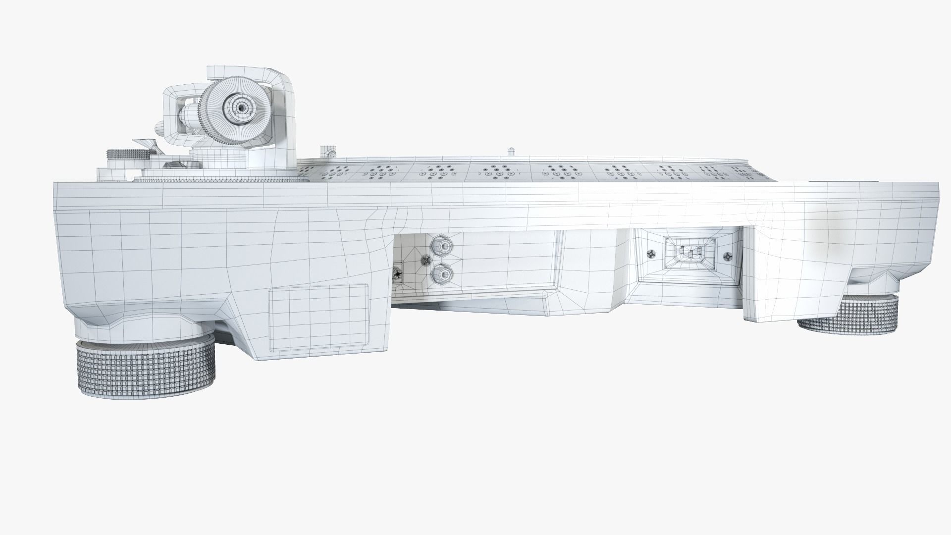 Red Bull BC One Limited Edition SL-1200-1210MK7R Turntable 3D model_13