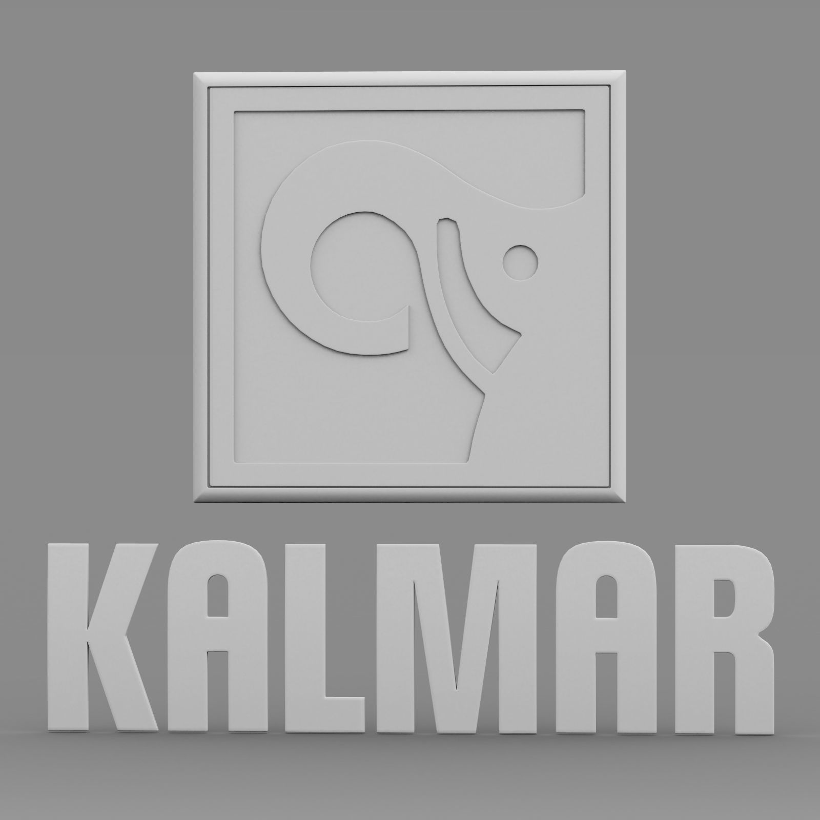 kalmar logo 3D model_6