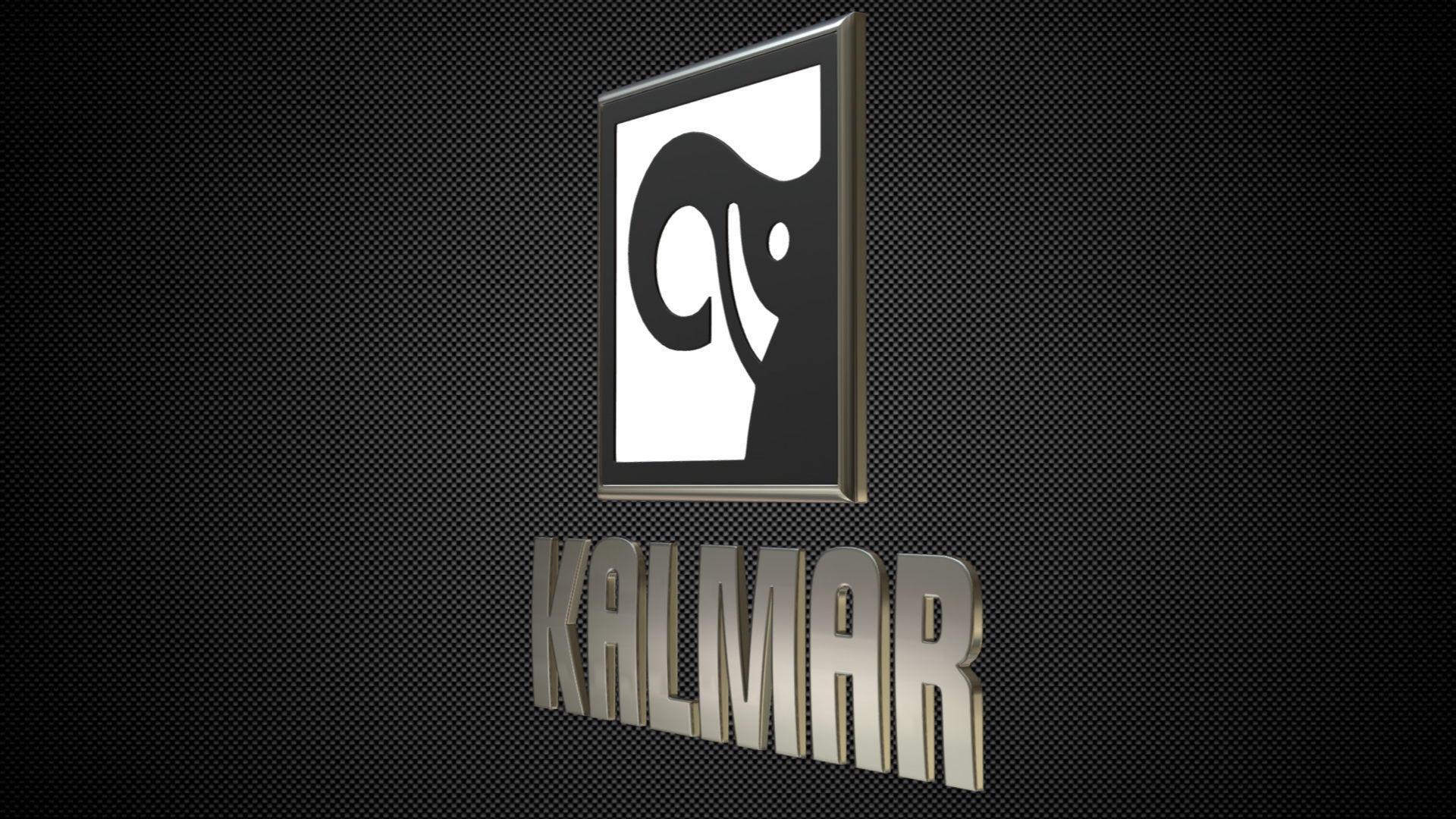 kalmar logo 3D model_2
