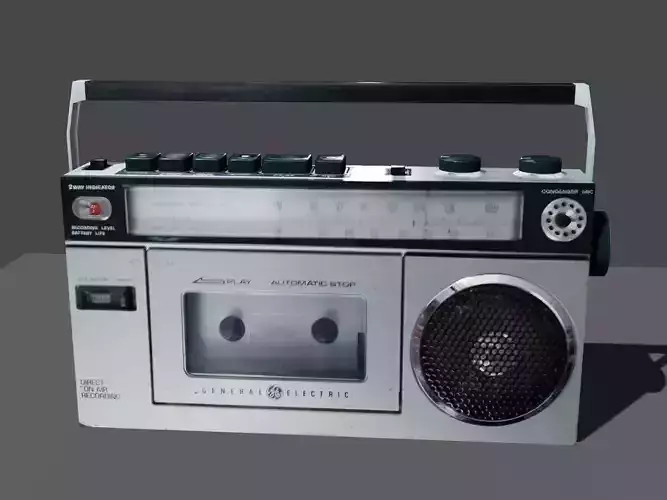 Retro Boom Box Ghetto Blaster