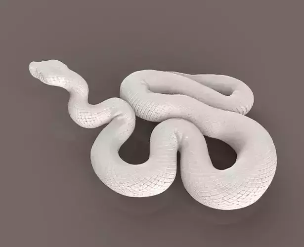 anaconda snake 3D print model