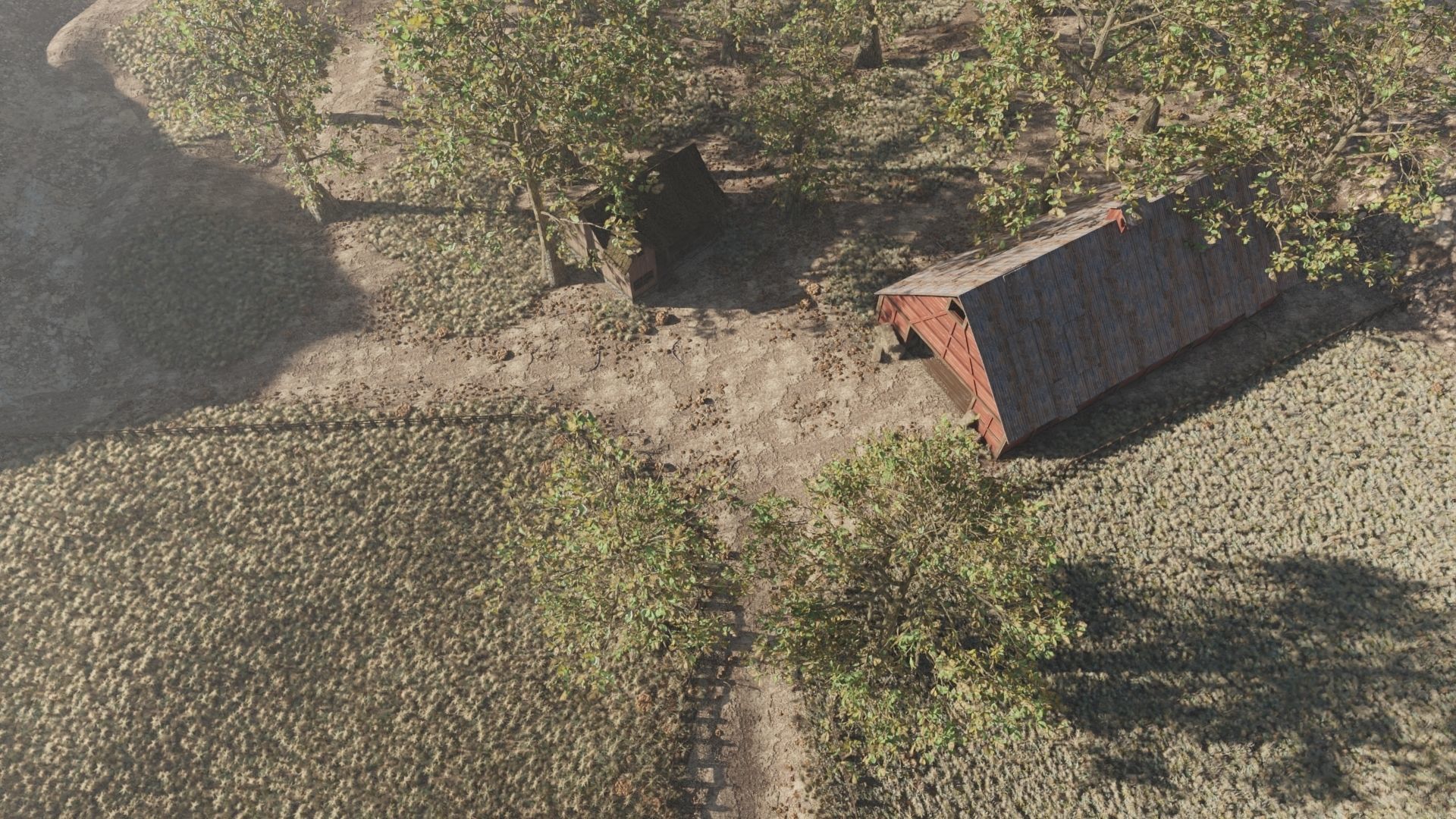 Barn Scene 3D model_8