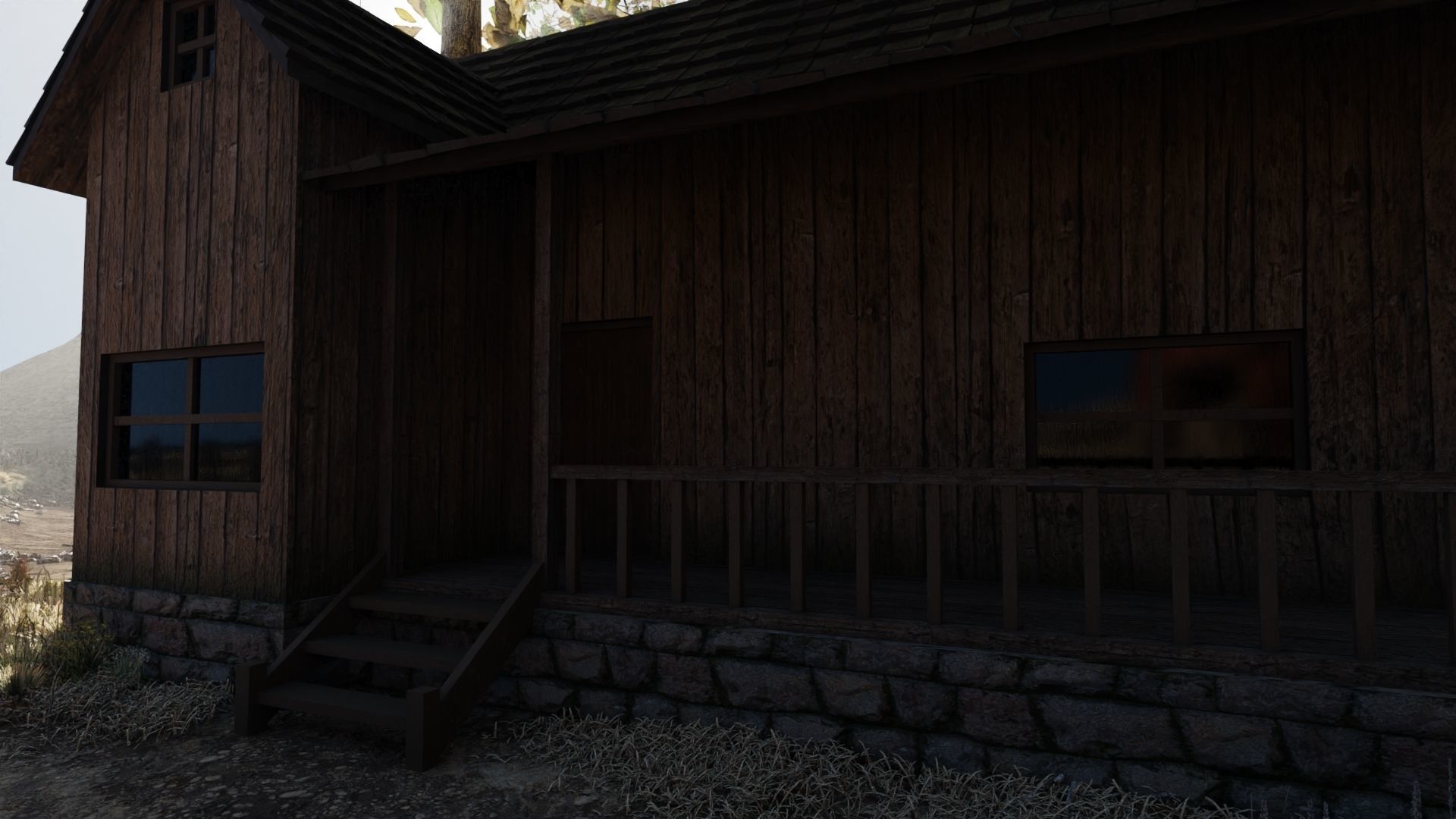 Barn Scene 3D model_5