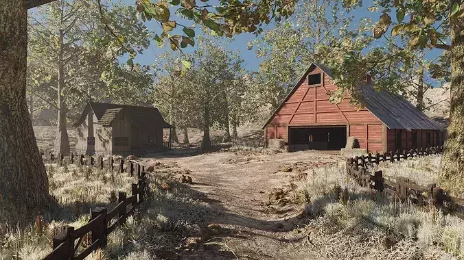 Barn Scene