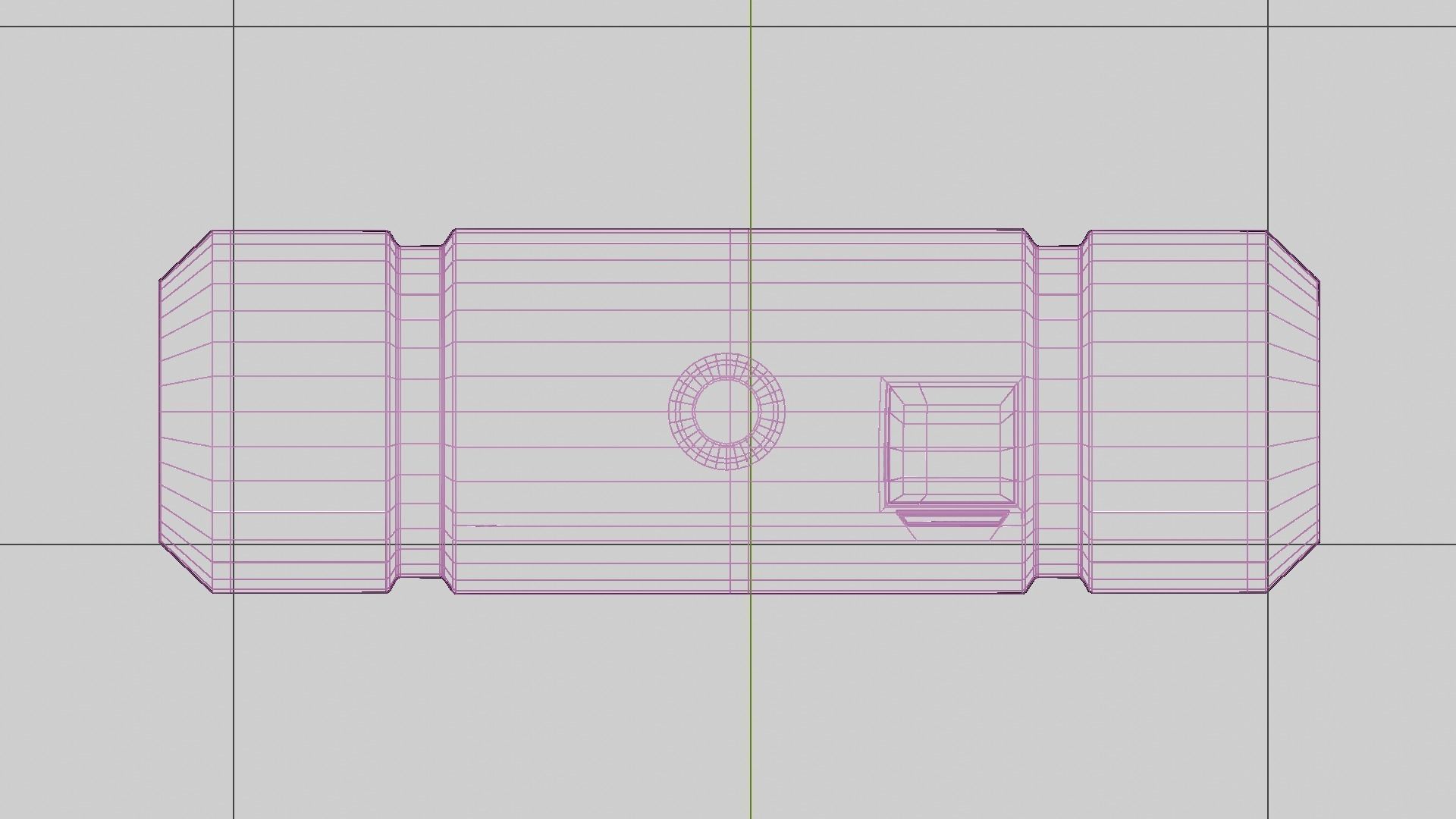 Brawlhalla Legend Hammer  Low-poly 3D model_3