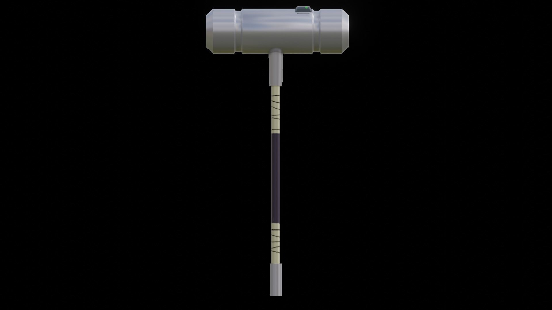 Brawlhalla Legend Hammer  Low-poly 3D model_5