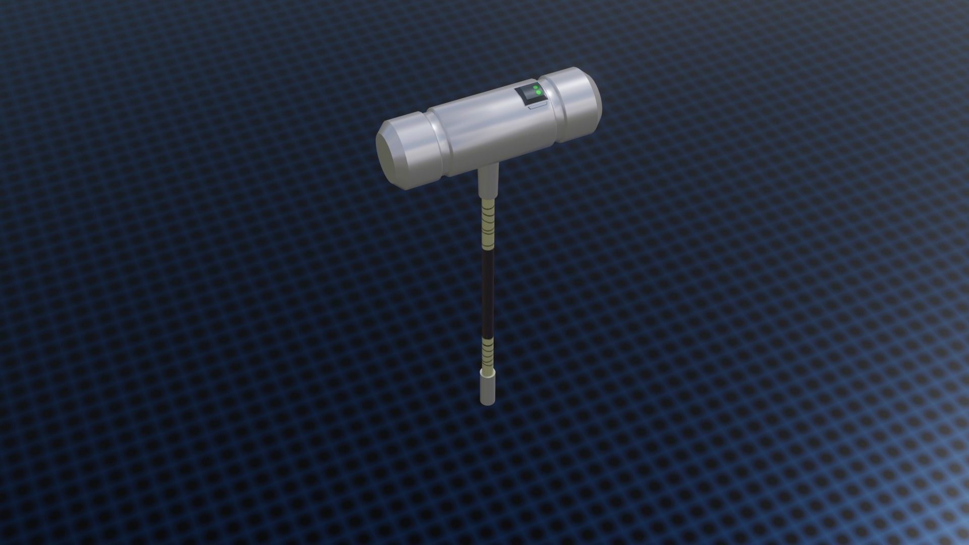 Brawlhalla Legend Hammer  Low-poly 3D model_4