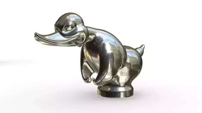 duck logo 3D model