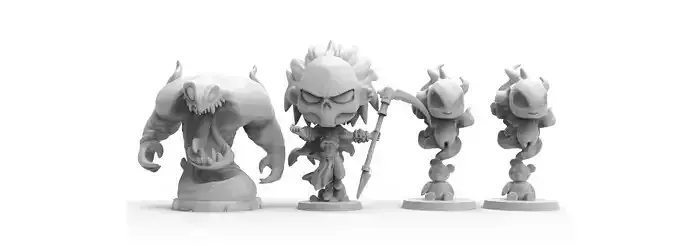Dediore Consort of the Dead 3D print model