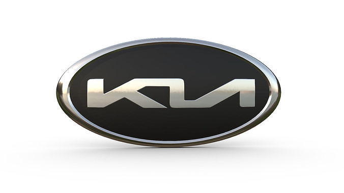 kia logo 3D model