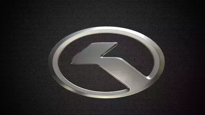 kinglong logo 3D model
