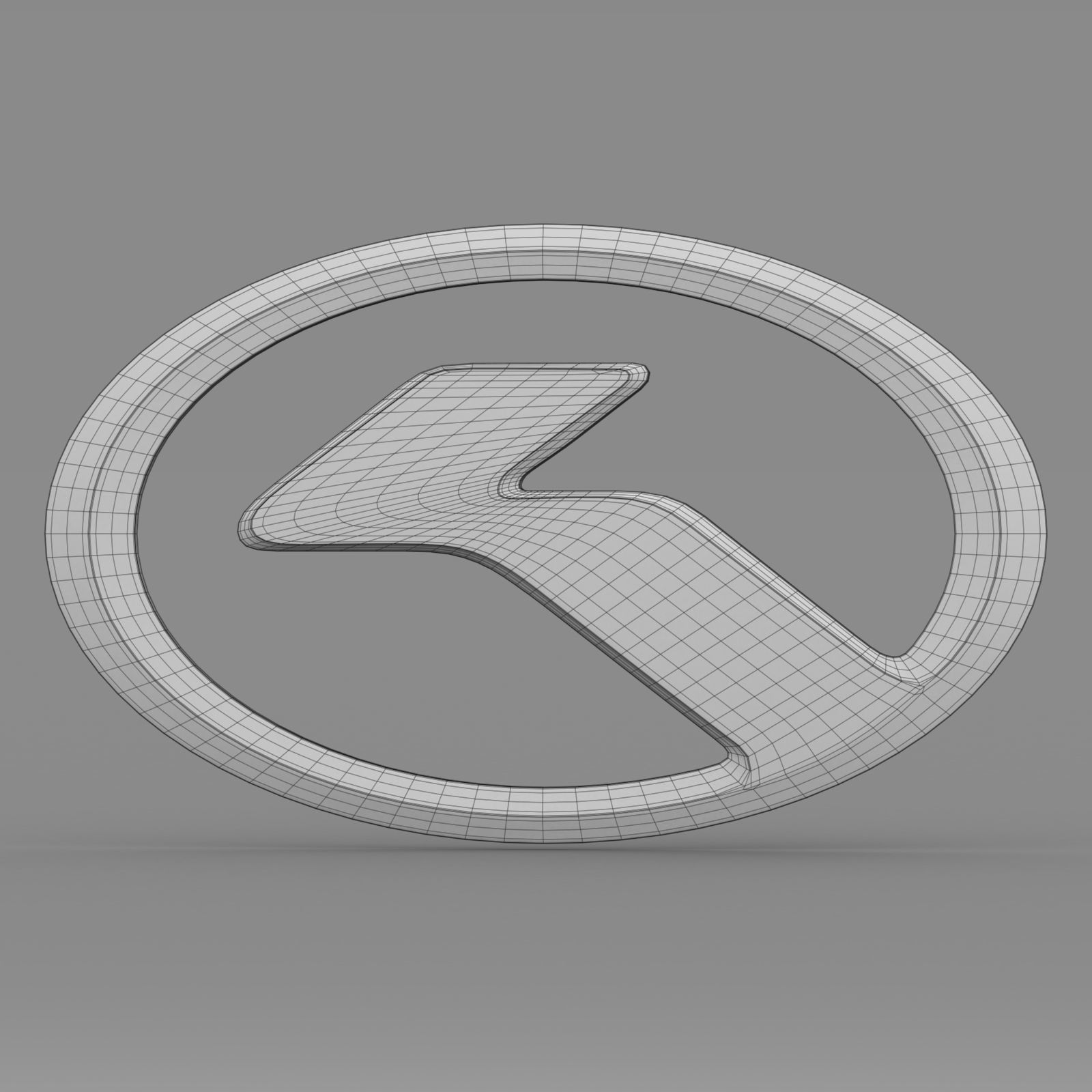 kinglong logo 3D model_7