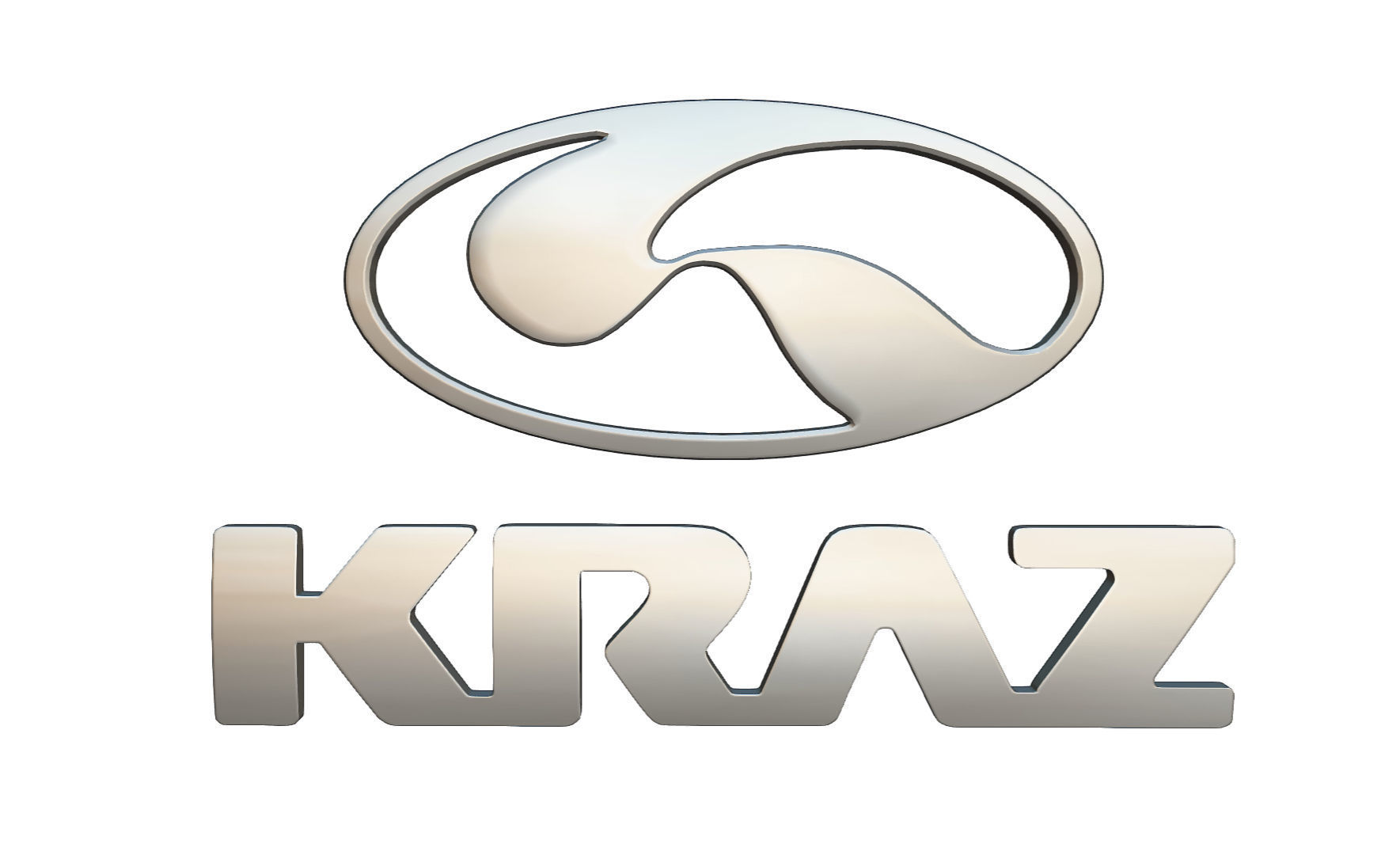 kraz logo 3D model_5