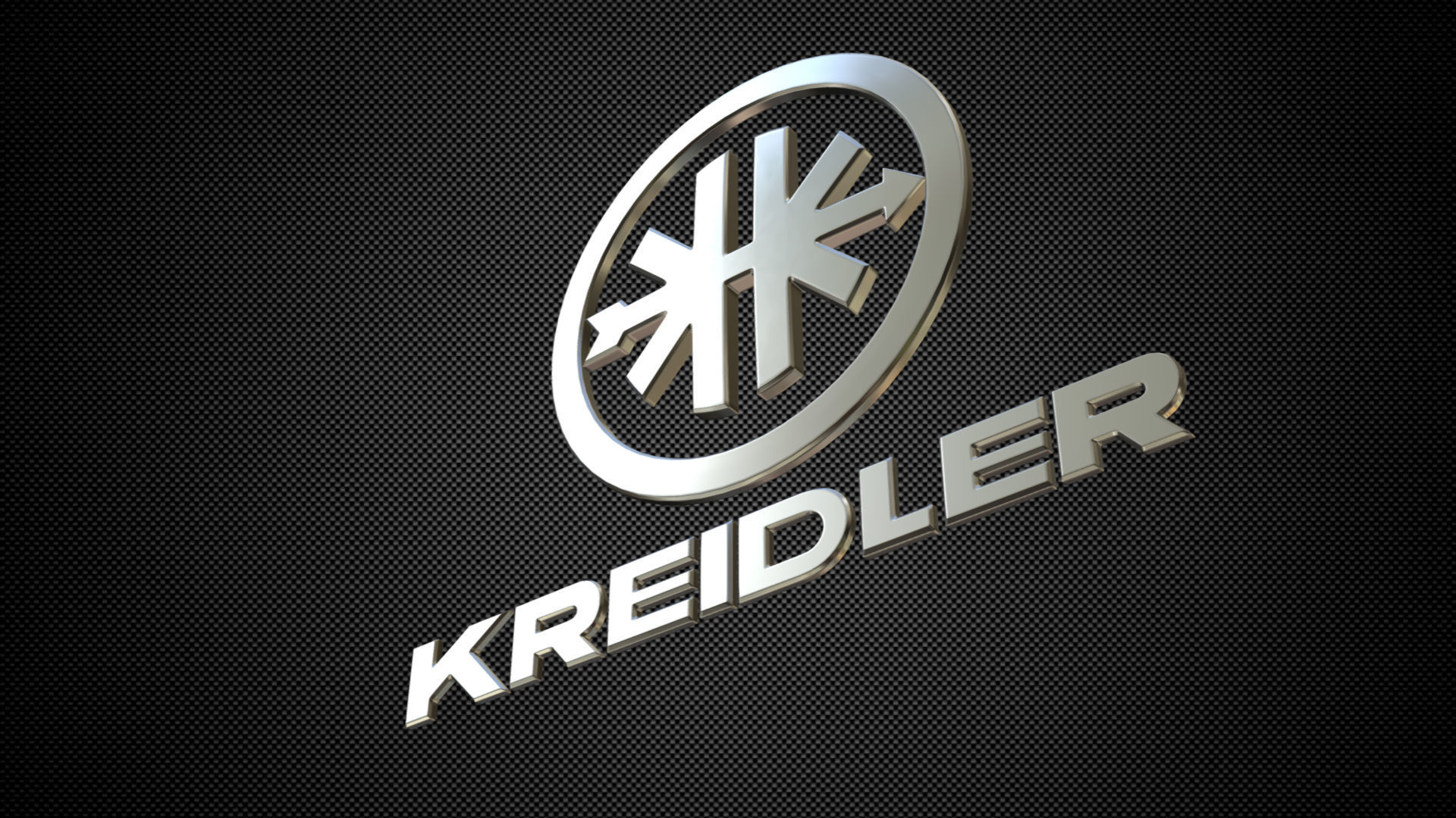 kreidler logo 3D model_4