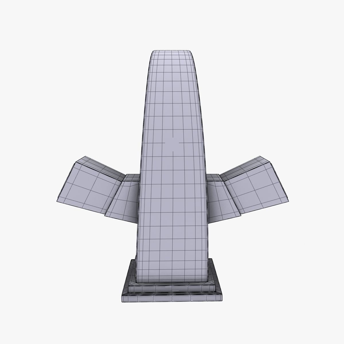 Tap Model 1 bathroom faucet 3D model_5