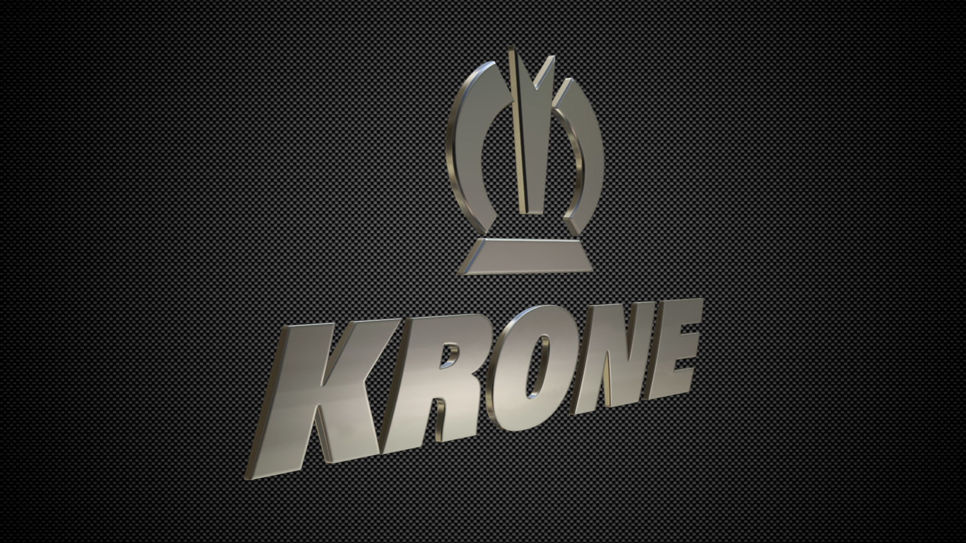 krone logo 3D model_1