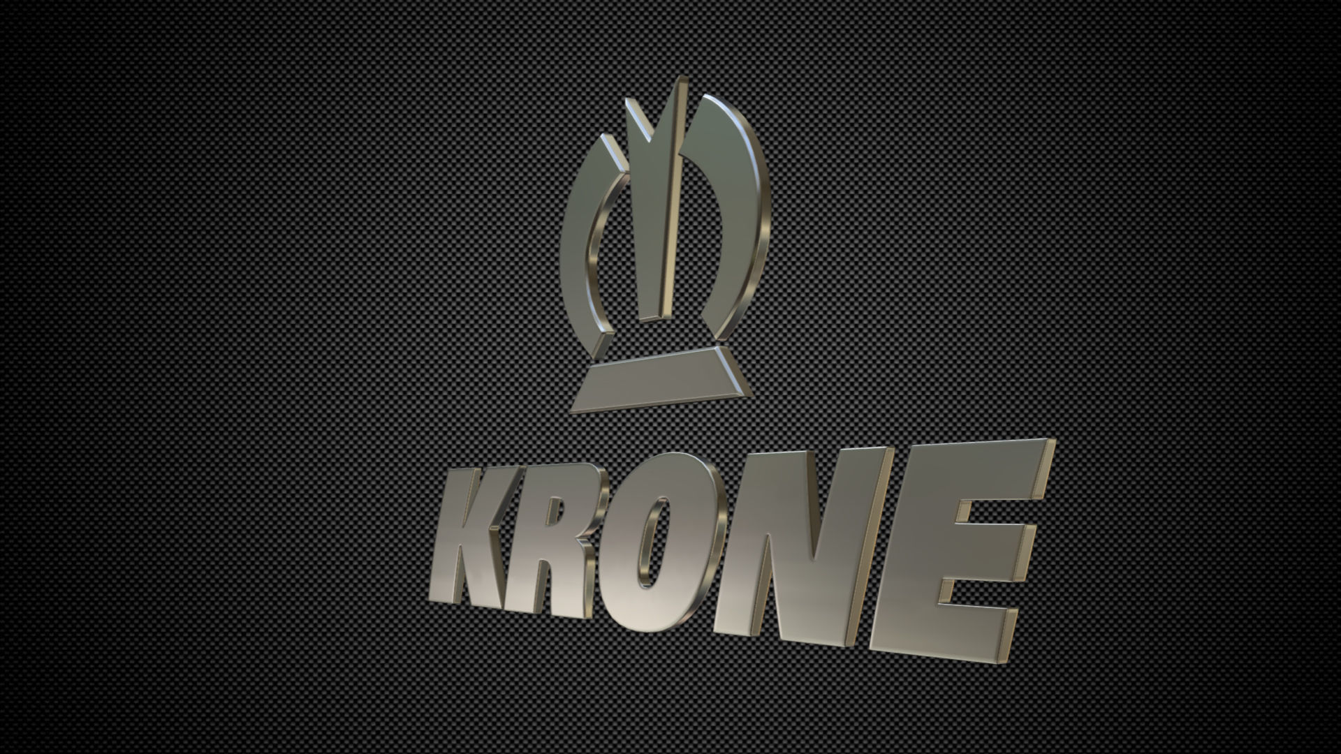krone logo 3D model_2
