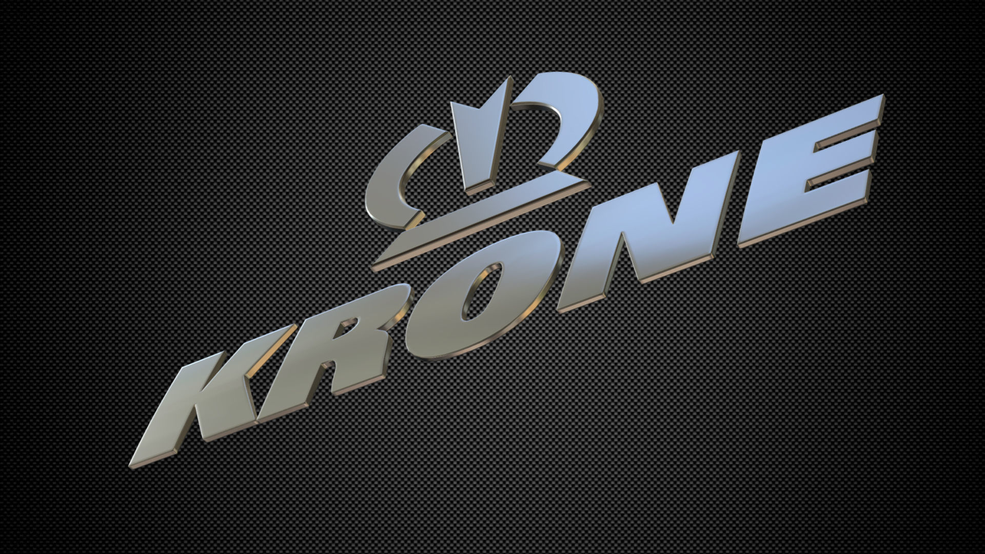 krone logo 3D model_4