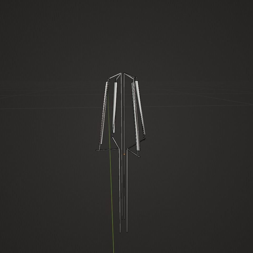 Vintage LED Bulb - Octo - High Poly - Blender 3D model_4