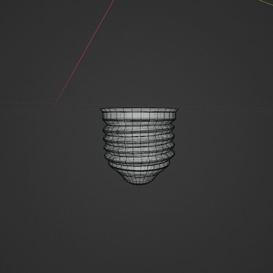 Vintage LED Bulb - Octo - High Poly - Blender 3D model_5