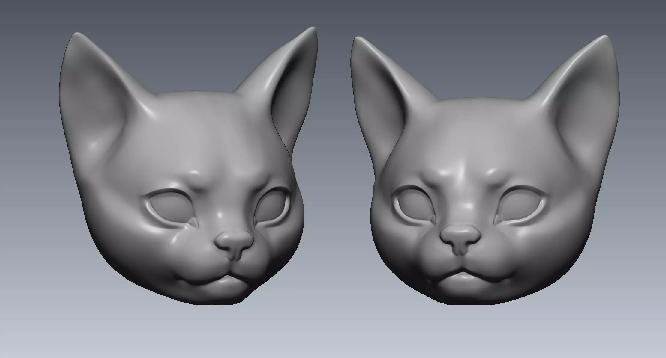 Kitten Cat 3D print model_0