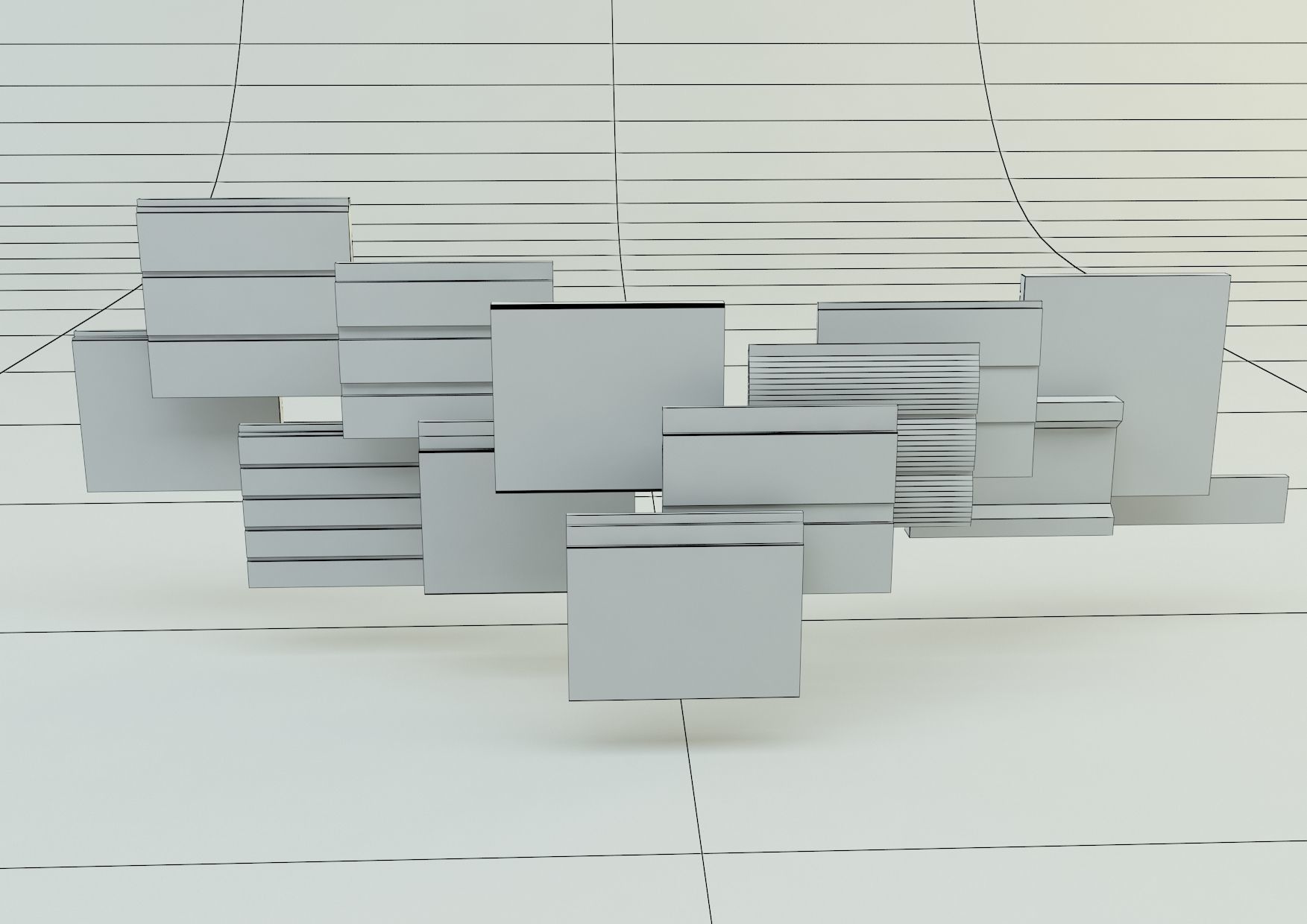 building cladding models 3D model | CGTrader