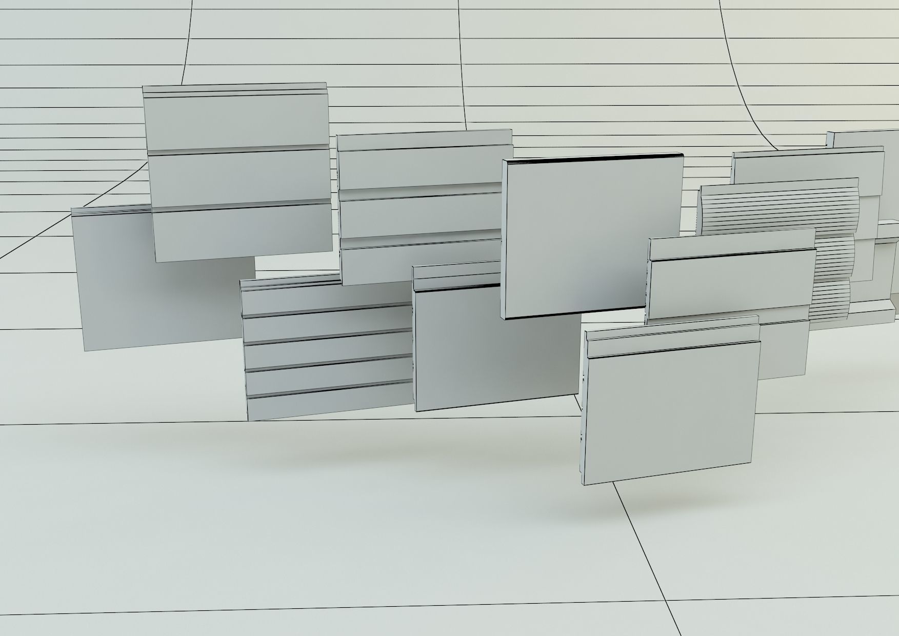 building cladding models 3D model | CGTrader