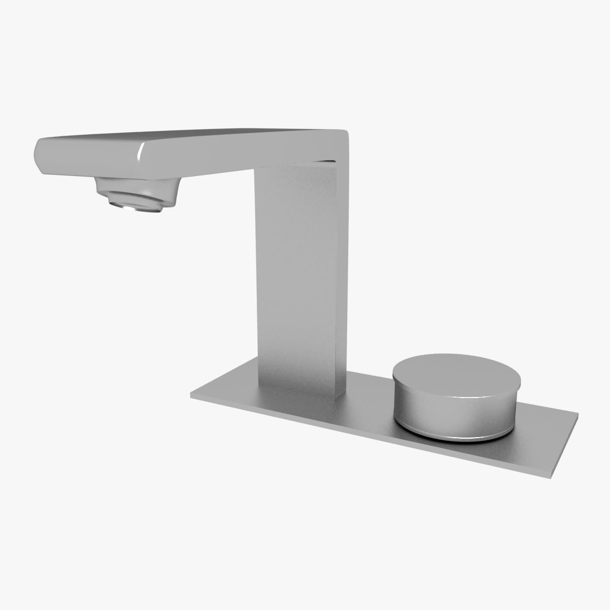 Tap Model 4 bathroom sink faucet 3D model_3