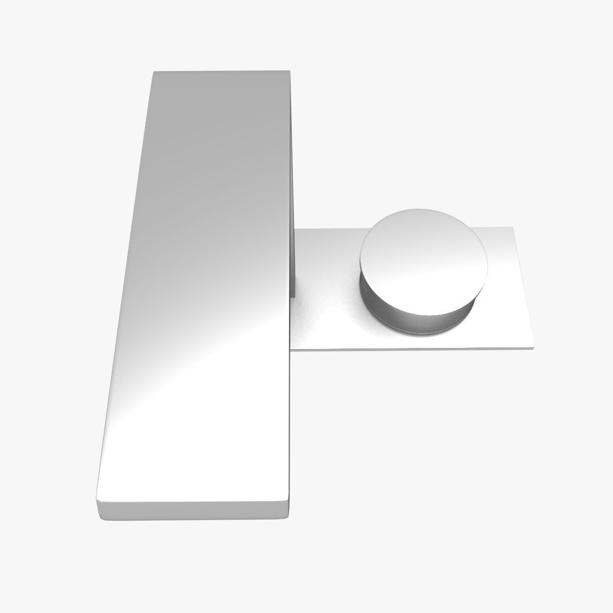 Tap Model 4 bathroom sink faucet 3D model_1